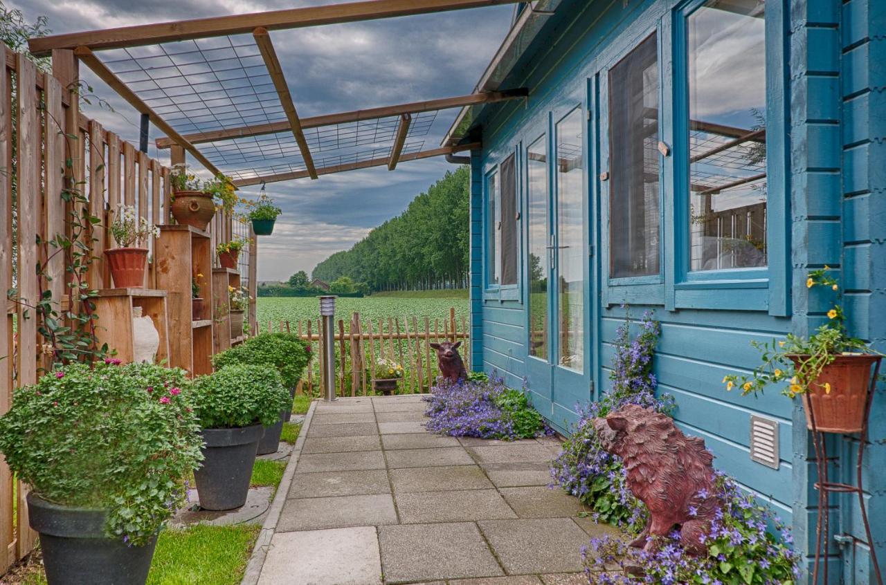 Artistiek Vakantiehuisje Hulst Bagian luar foto