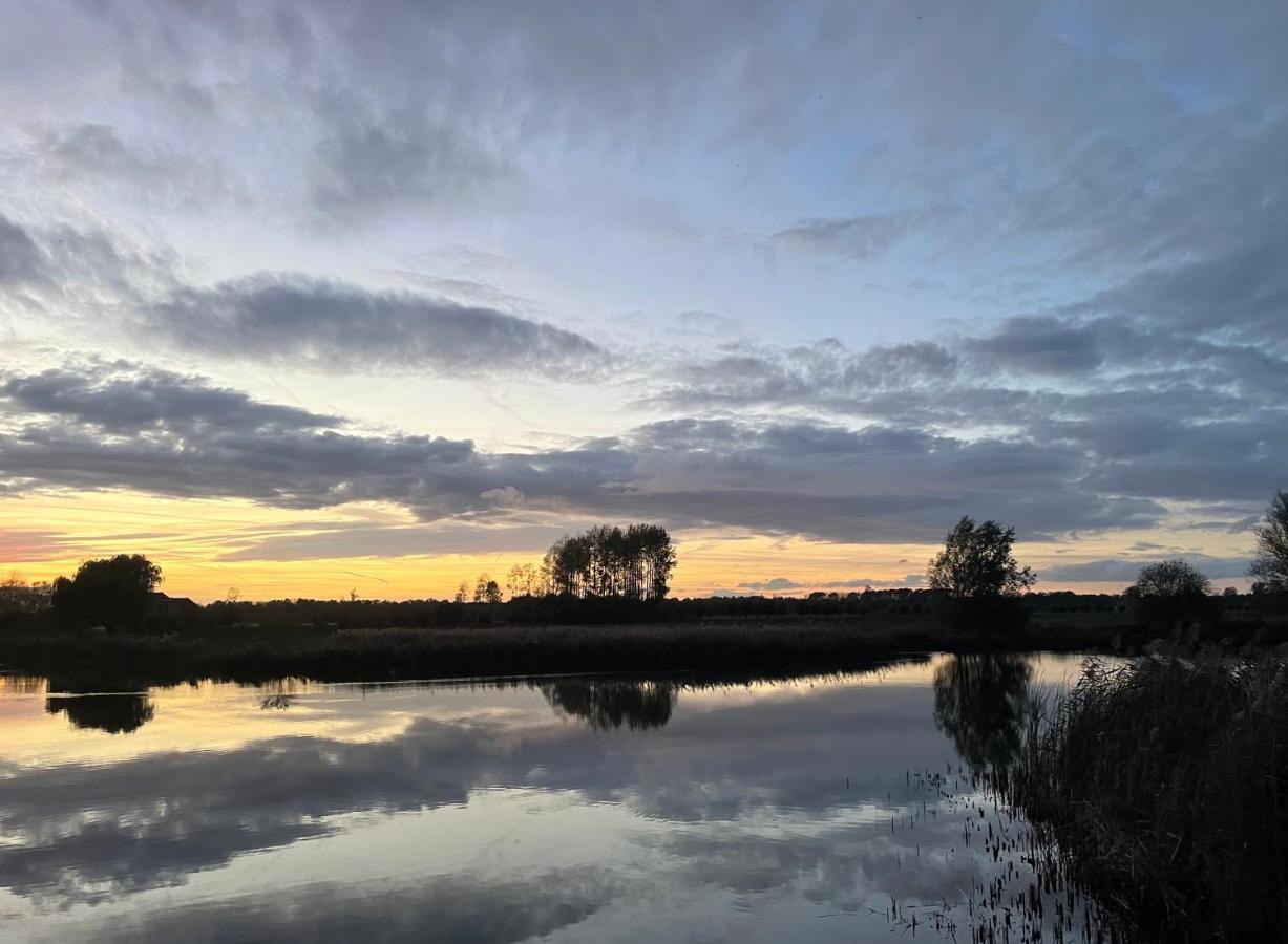 Artistiek Vakantiehuisje Hulst Bagian luar foto