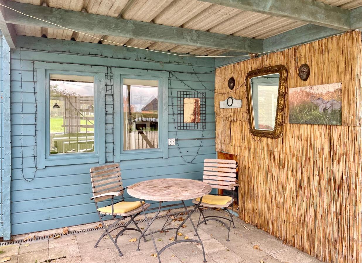 Artistiek Vakantiehuisje Hulst Bagian luar foto