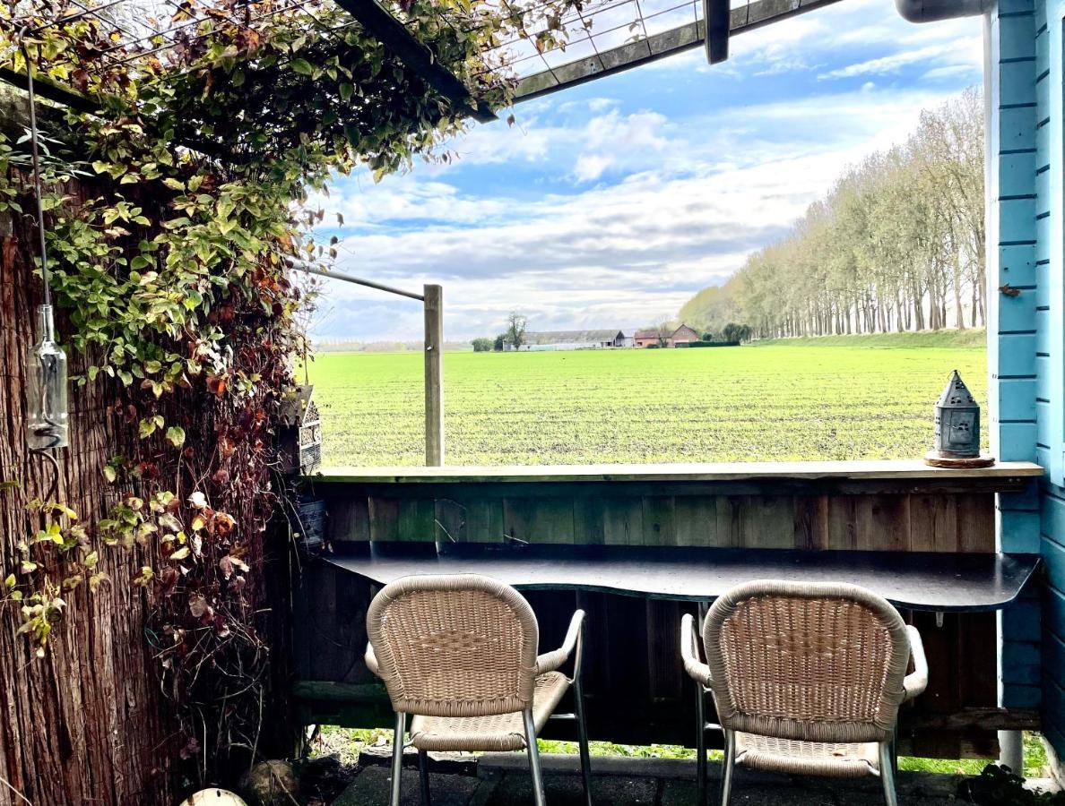 Artistiek Vakantiehuisje Hulst Bagian luar foto