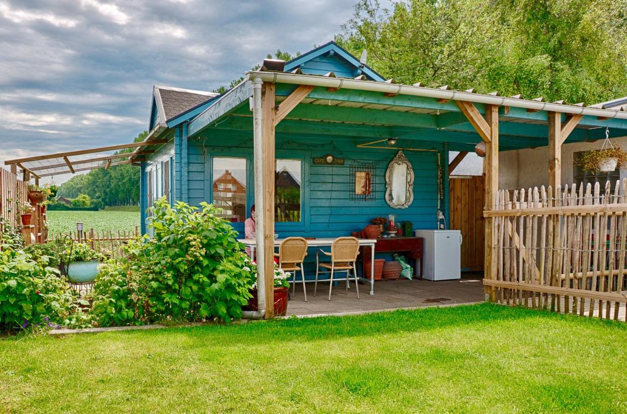Artistiek Vakantiehuisje Hulst Bagian luar foto