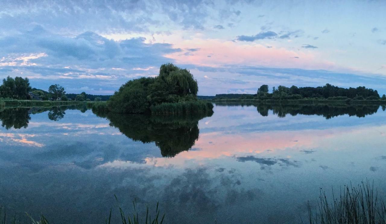 Artistiek Vakantiehuisje Hulst Bagian luar foto